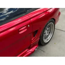 Gloss Metallic Vampire Red Car Wrap