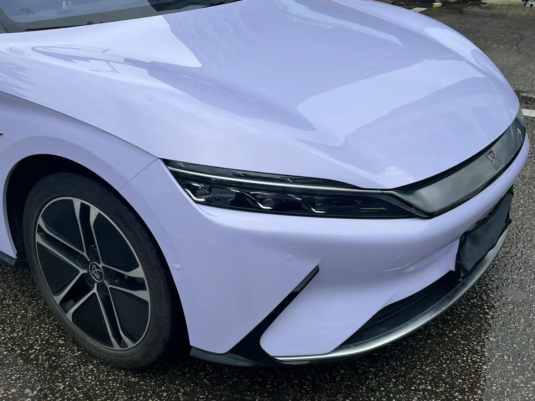 Ravoony Basic Glossy Violet Star Car Wrap