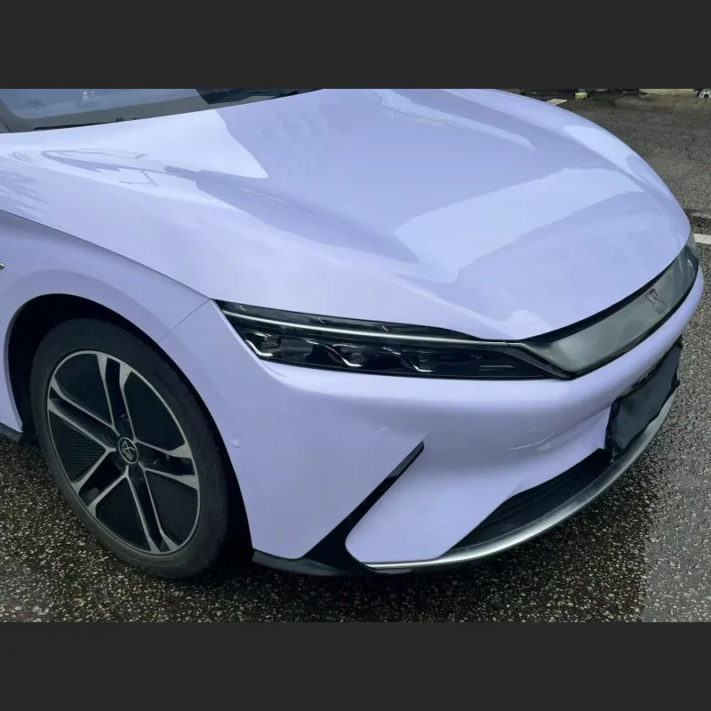 Ravoony Basic Glossy Violet Star Car Wrap