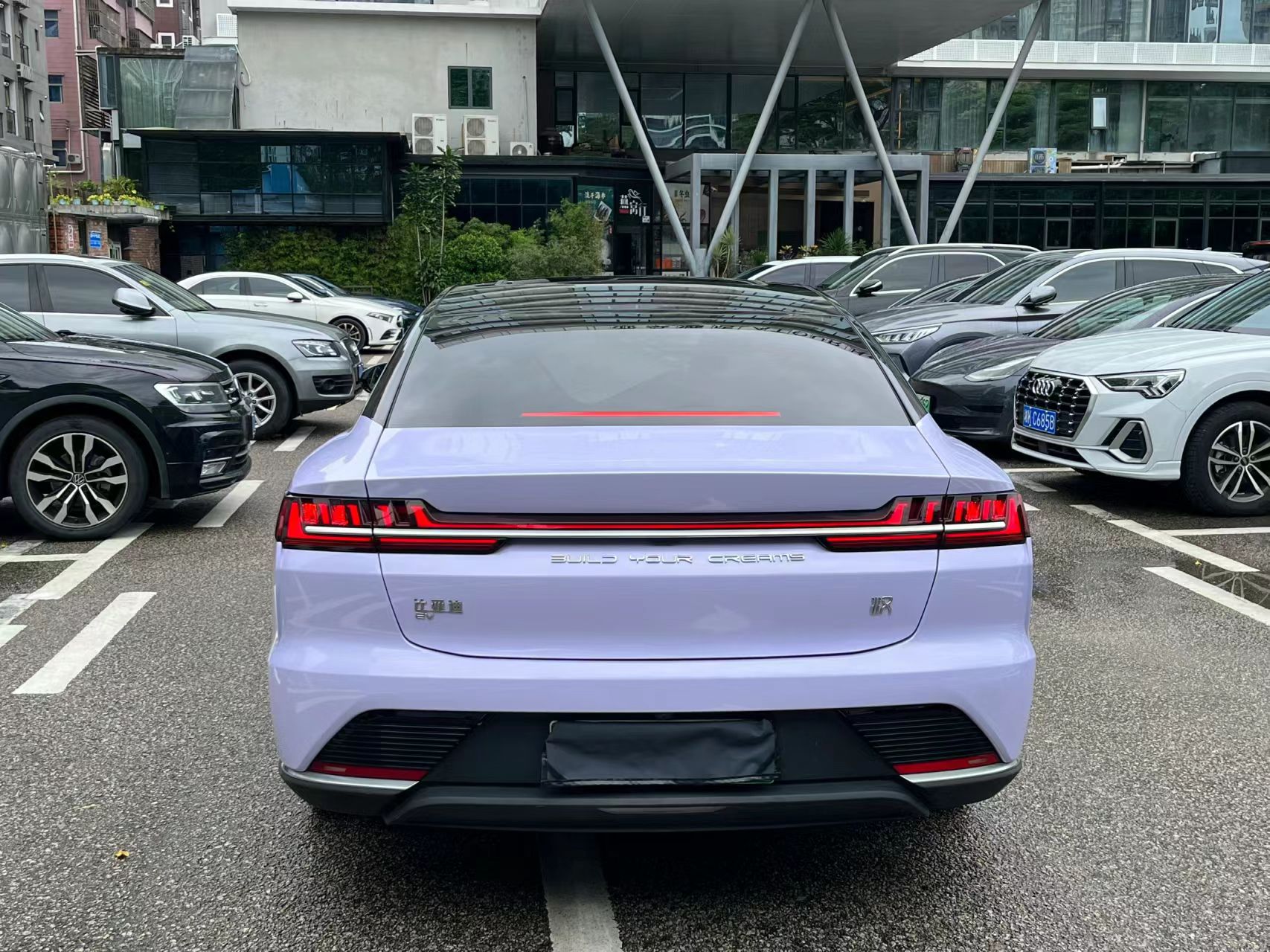 Ravoony Basic Glossy Violet Star Car Wrap