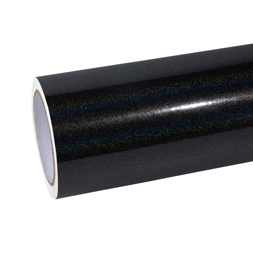 Ravoony Basic Matte Laser Black Car Vinyl Wrap