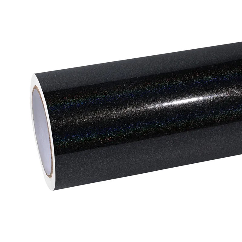 Ravoony Basic Matte Laser Black Car Vinyl Wrap