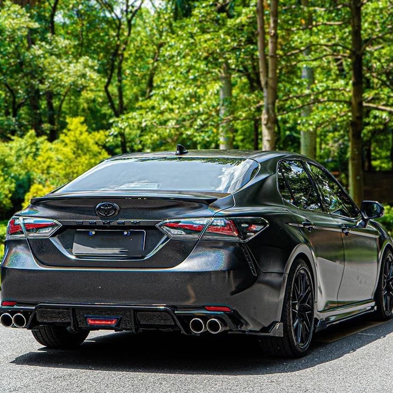 Ravoony Basic Matte Laser Black Car Vinyl Wrap