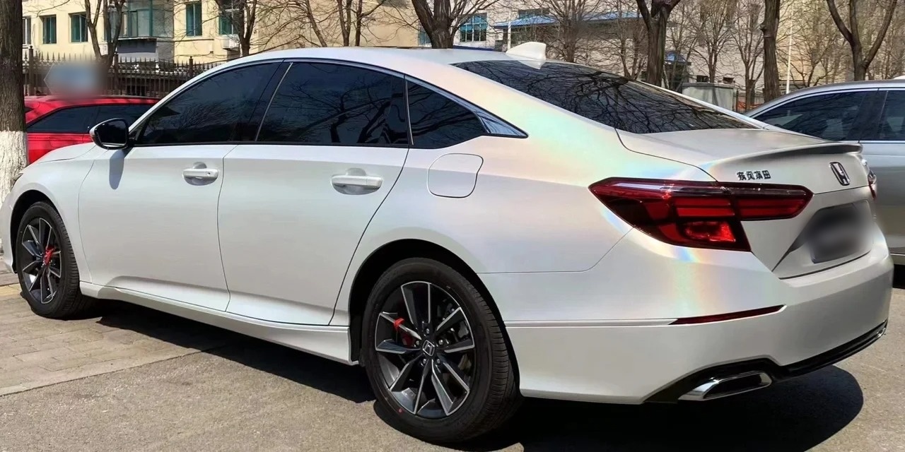 Ravoony Basic Matte Laser White Car Vinyl Wrap