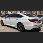 Ravoony Basic Matte Laser White Car Vinyl Wrap