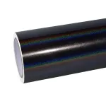 Ravoony Plus Glossy Rainbow Laser Grey Car Vinyl Wrap