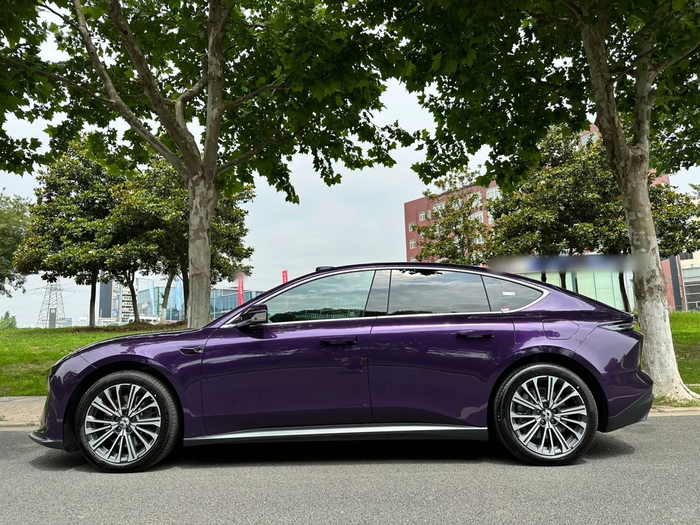 Ravoony Basic Audi Gloss Midnight Purple Car Vinyl Wrap