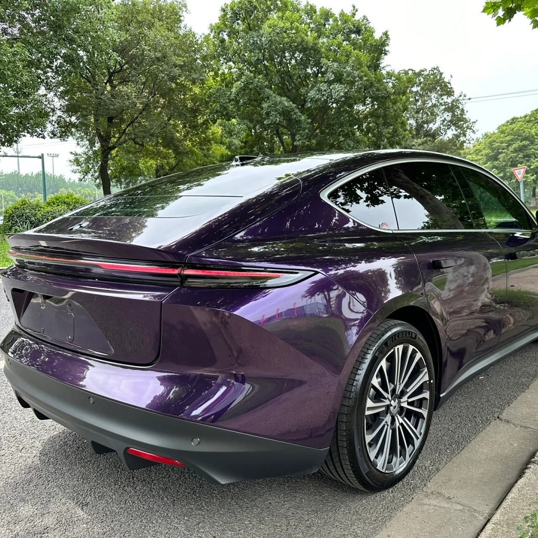 Ravoony Basic Audi Gloss Midnight Purple Car Vinyl Wrap