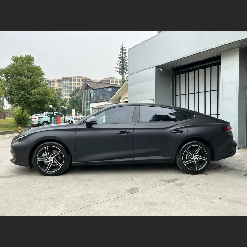 Ravoony Basic Matte Black Car Vinyl Wrap