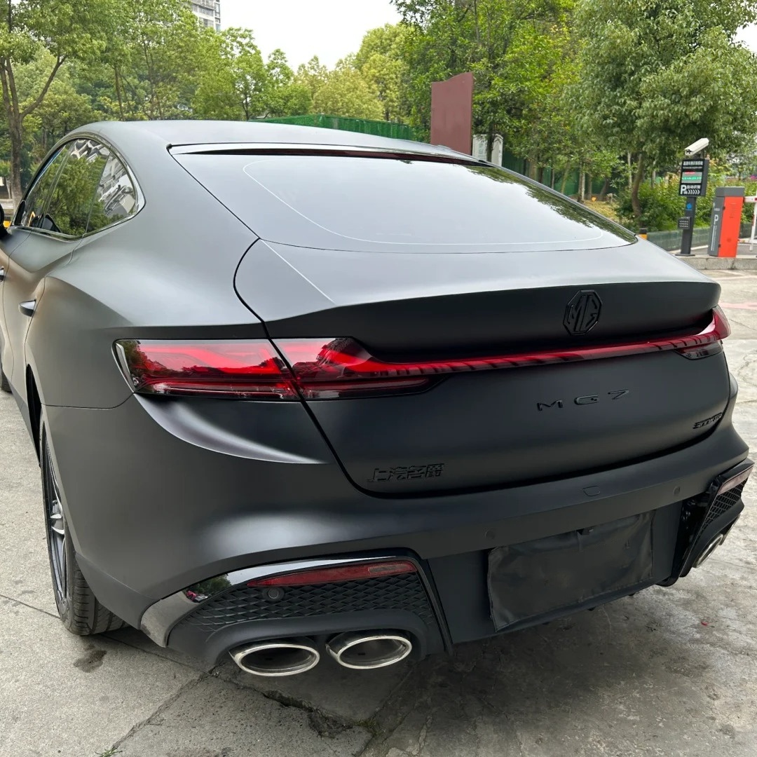 Ravoony Basic Matte Black Car Vinyl Wrap