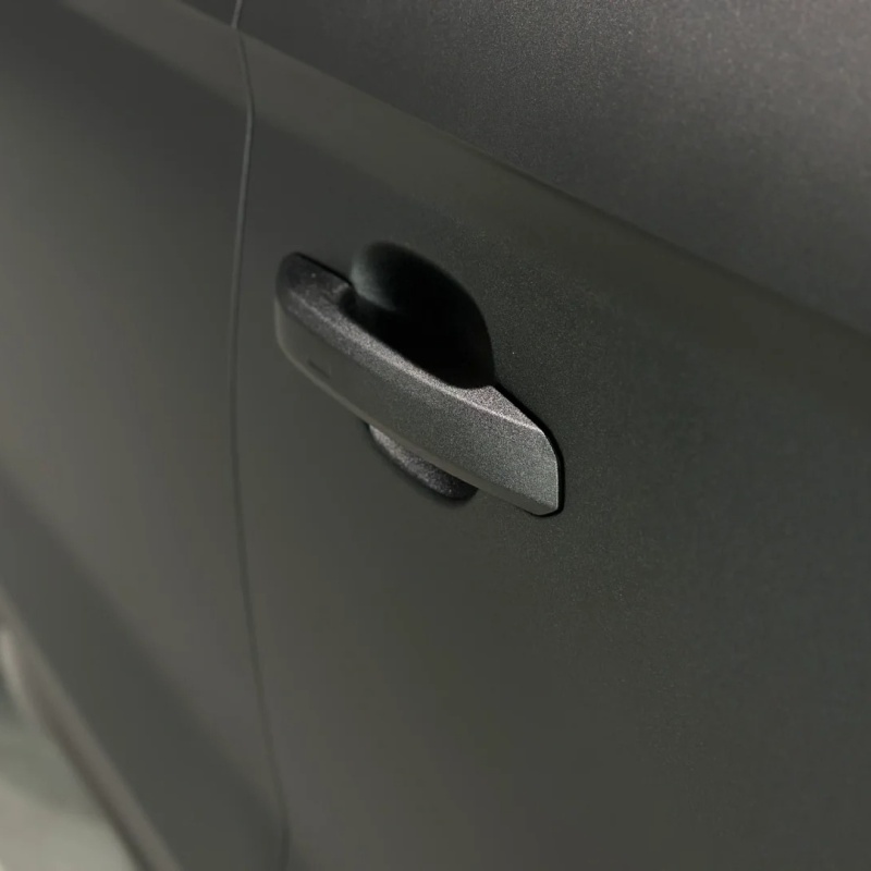 Ravoony Basic Matte Frosted Black Car Vinyl Wrap