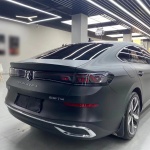 Ravoony Basic Matte Frosted Black Car Vinyl Wrap