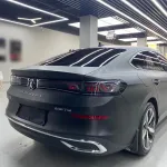 Ravoony Basic Matte Frosted Black Car Vinyl Wrap