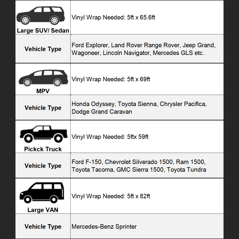 Ravoony Basic Matte Black Car Vinyl Wrap