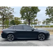 Satin Black Car Wrap