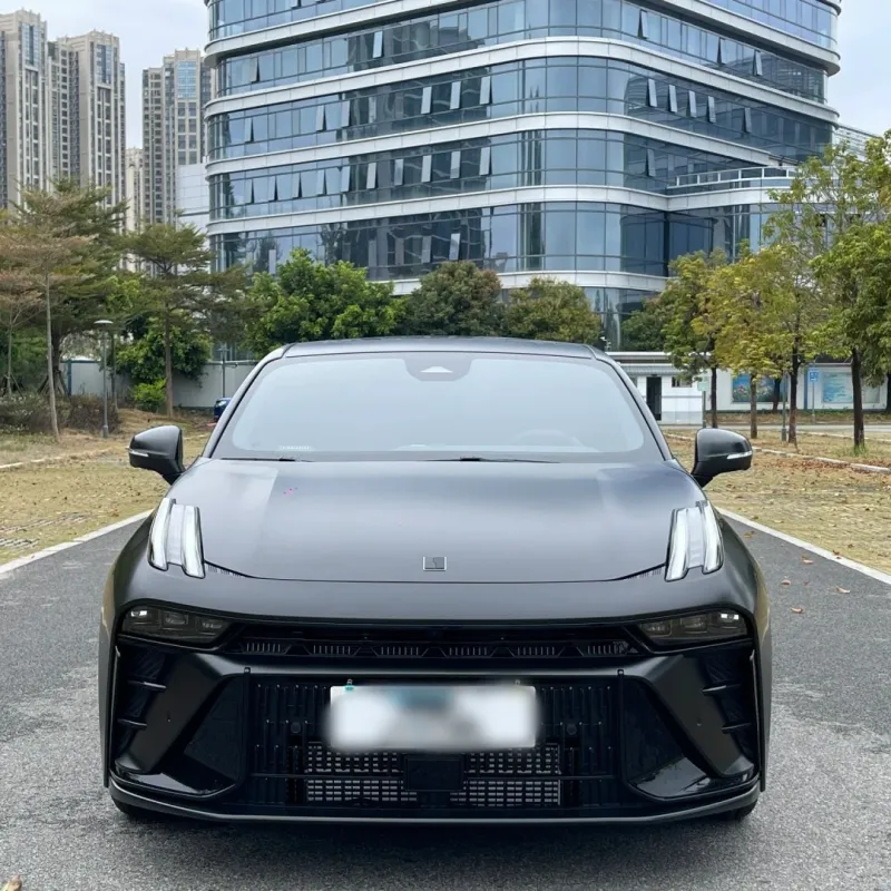 Satin Black Car Wrap
