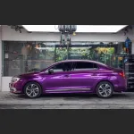 Ravoony Basic Ultra Gloss Metal Paint Grape Purple Vinyl Wrap