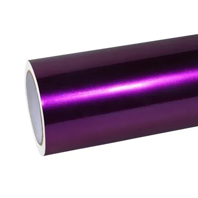 Ravoony Basic Ultra Gloss Metal Paint Grape Purple Vinyl Wrap 01