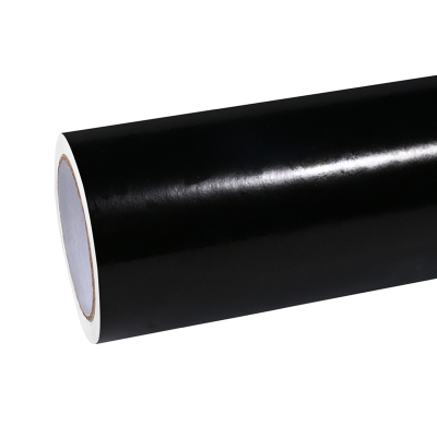 Ravoony Basic Pure Metal Black Car Vinyl Wrap 01
