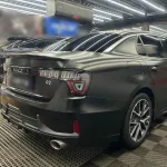 Ravoony Basic Pure Metal Black Car Vinyl Wrap