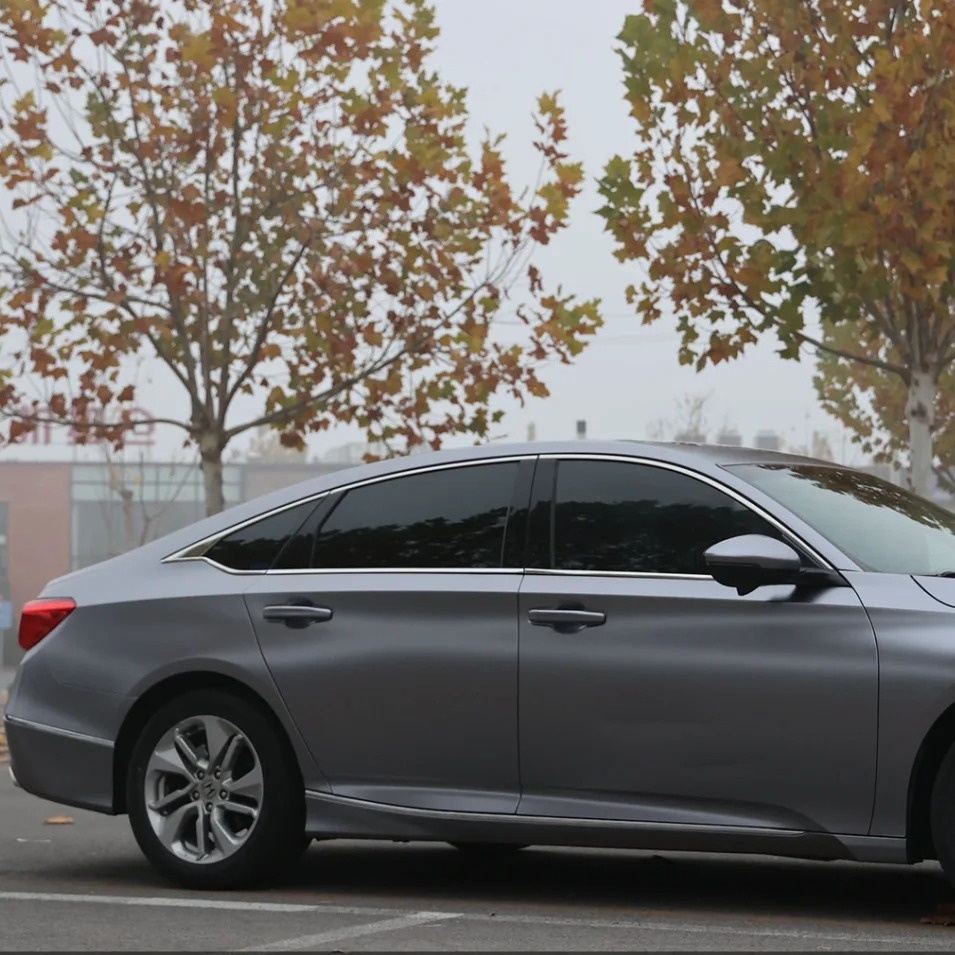 Ravoony Basic Pure Metal Carbon Grey Car Vinyl Wrap