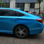 Ravoony Basic Pure Metal Ocean Blue Car Wrap