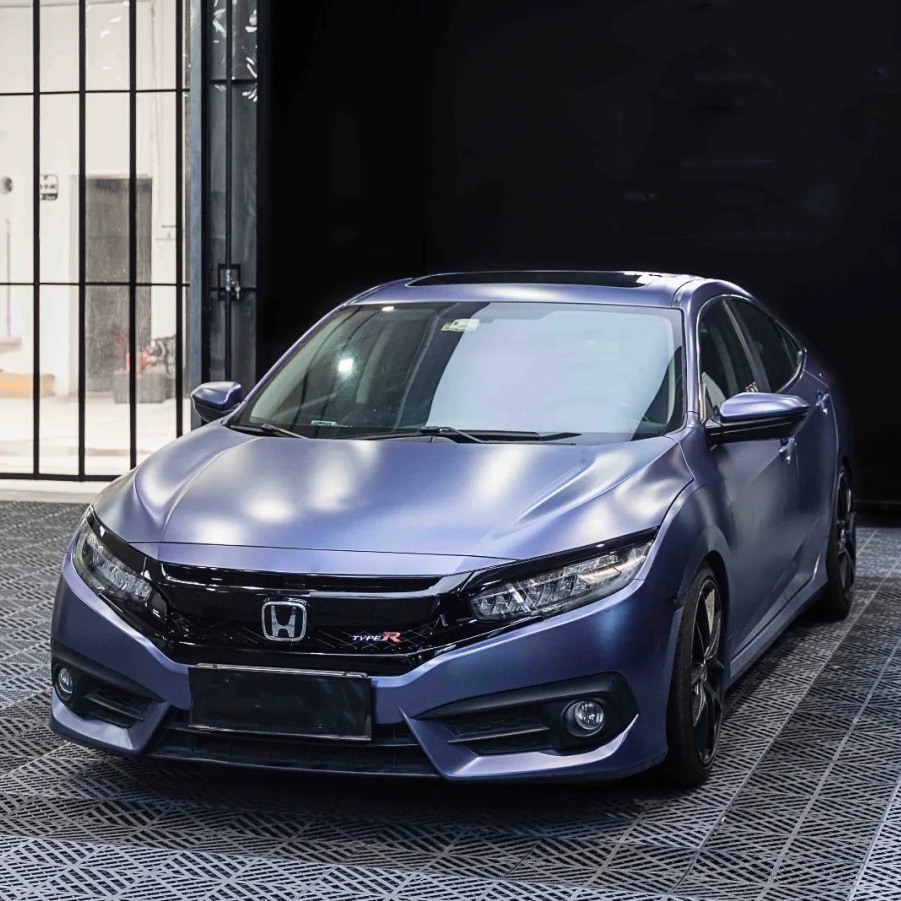 Ravoony Basic Pure Metallic Midnight Blue Vinyl Wrap