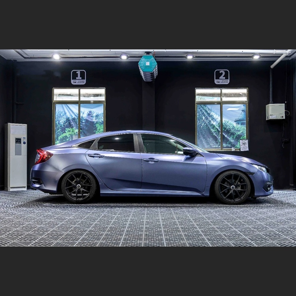 Ravoony Basic Pure Metallic Midnight Blue Vinyl Wrap