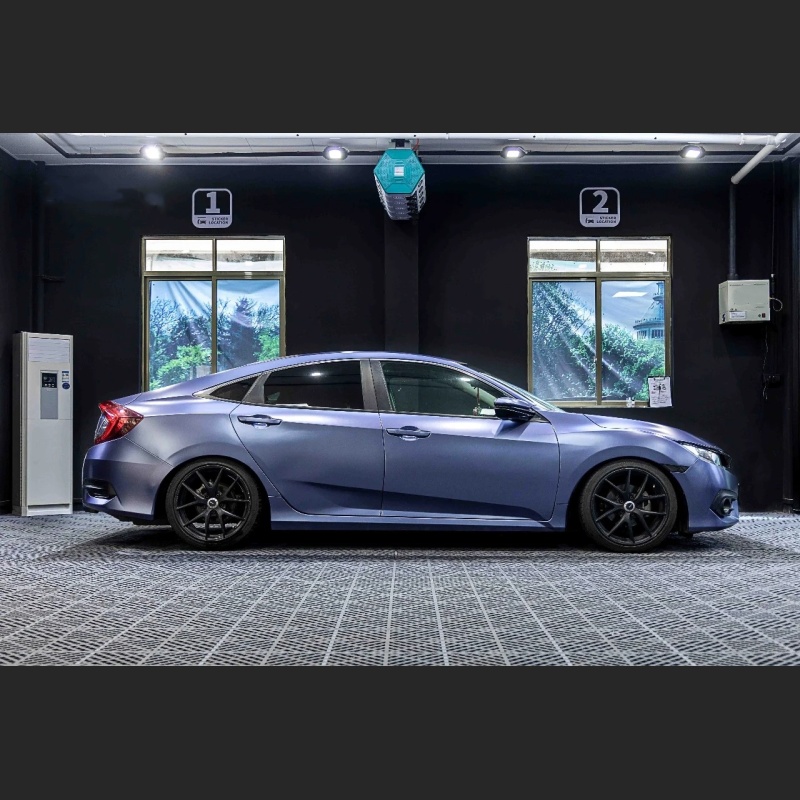 Ravoony Basic Pure Metallic Midnight Blue Vinyl Wrap