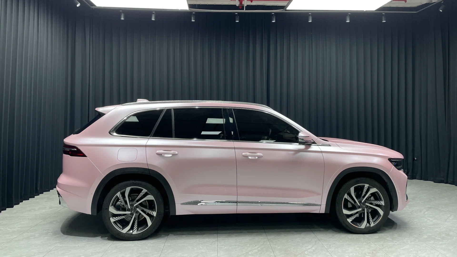 Ravoony Basic Pure Metal Cherry Pink Car Vinyl Wrap