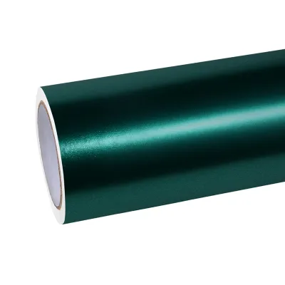 Ravoony Basic Pure Metal Emerald Green Car Wrap 01