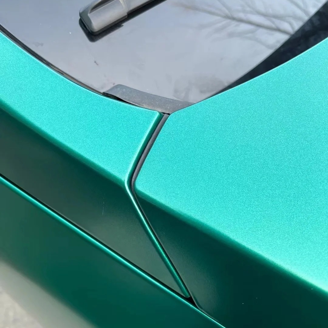 Ravoony Basic Pure Metal Emerald Green Car Wrap