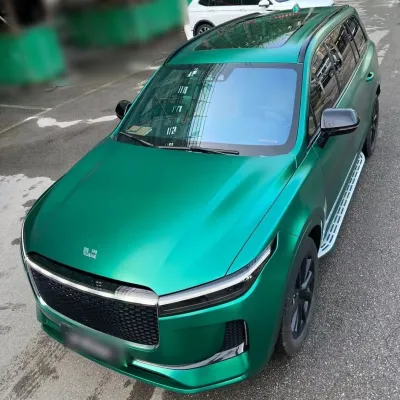 Ravoony Basic Pure Metal Emerald Green Car Wrap 02