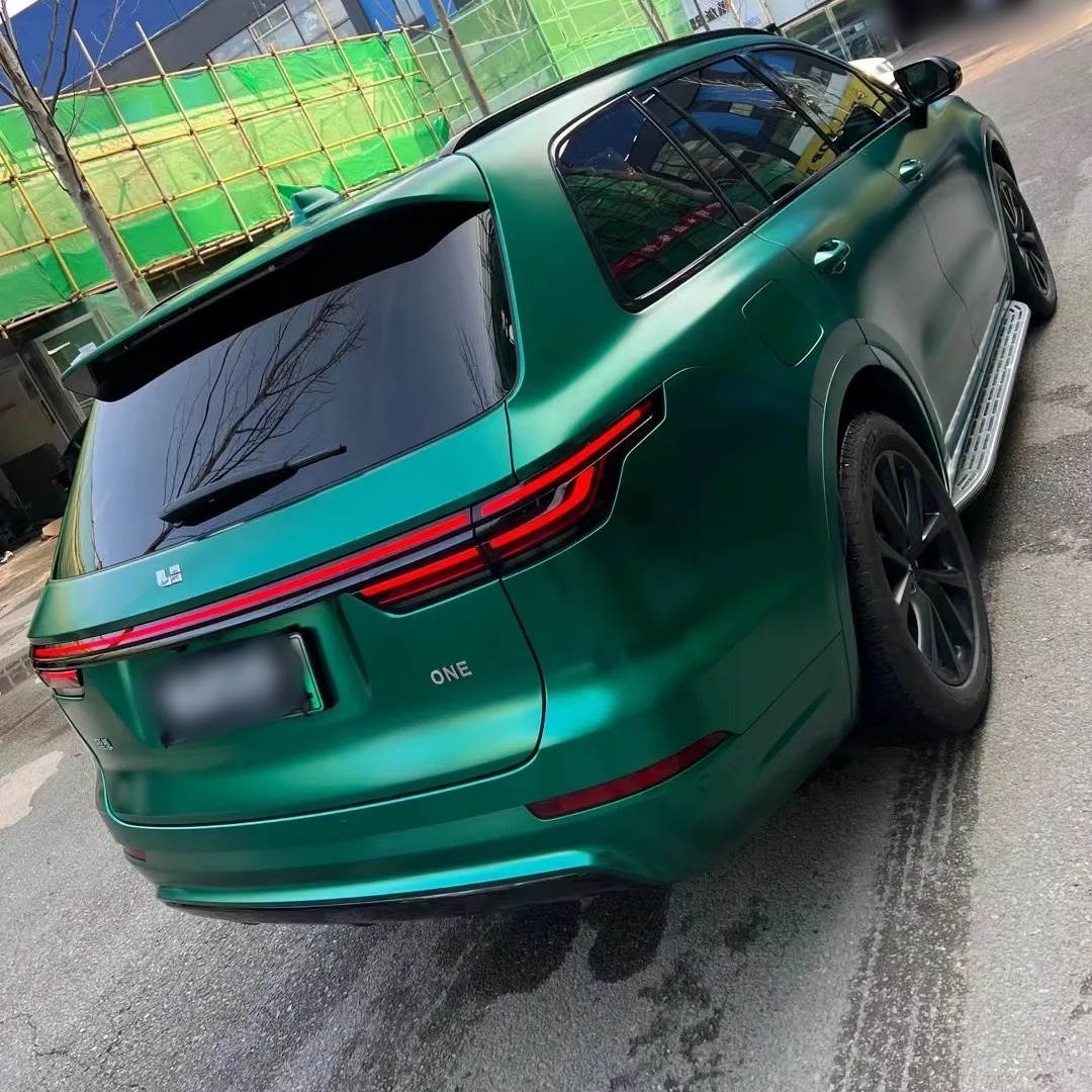 Ravoony Basic Pure Metal Emerald Green Car Wrap