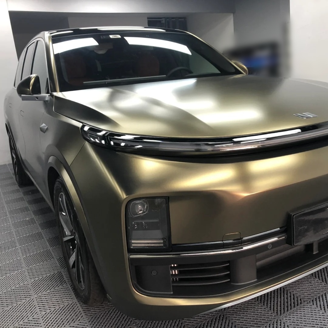 Ravoony Basic Pure Metal Gold Brown Car Wrap