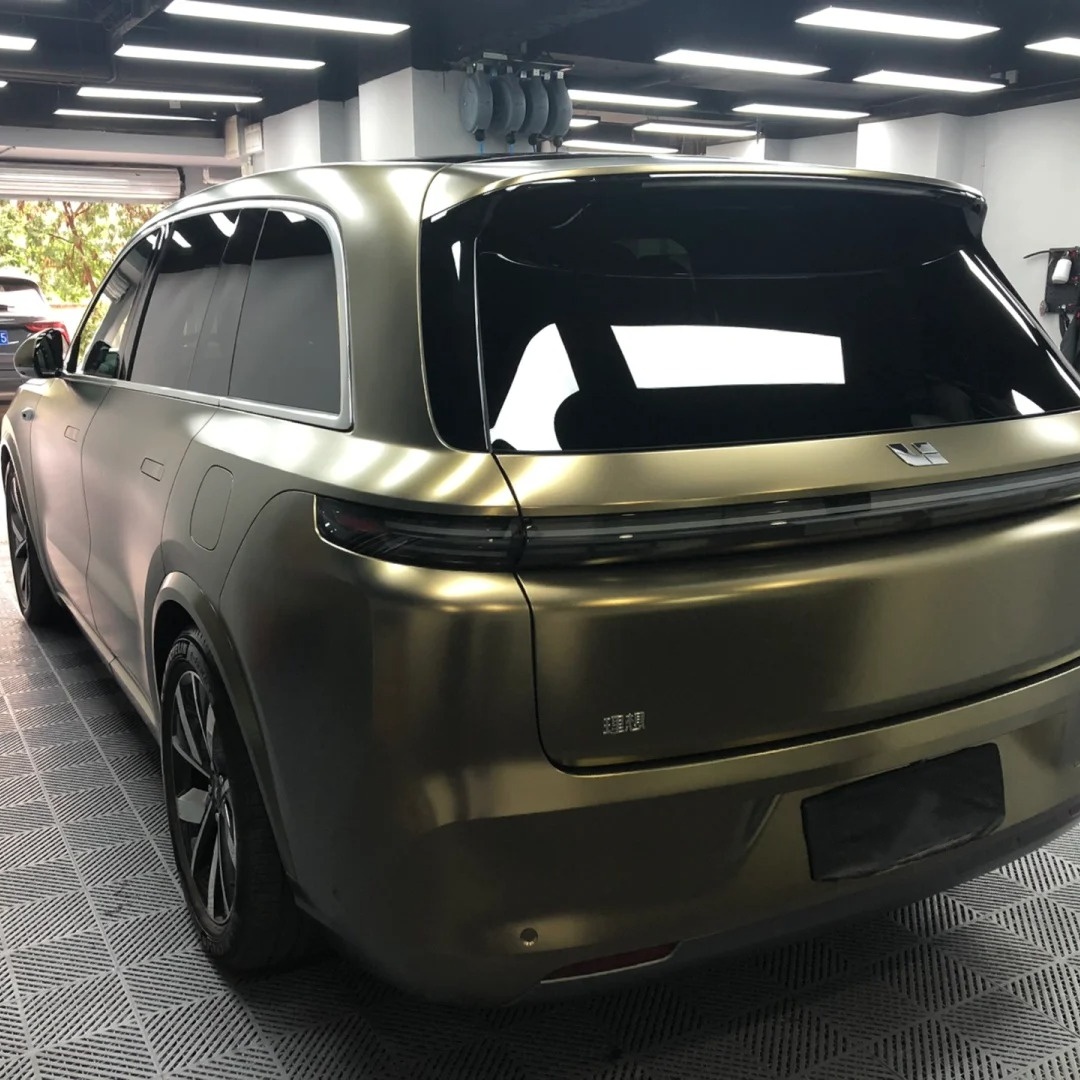 Ravoony Basic Pure Metal Gold Brown Car Wrap