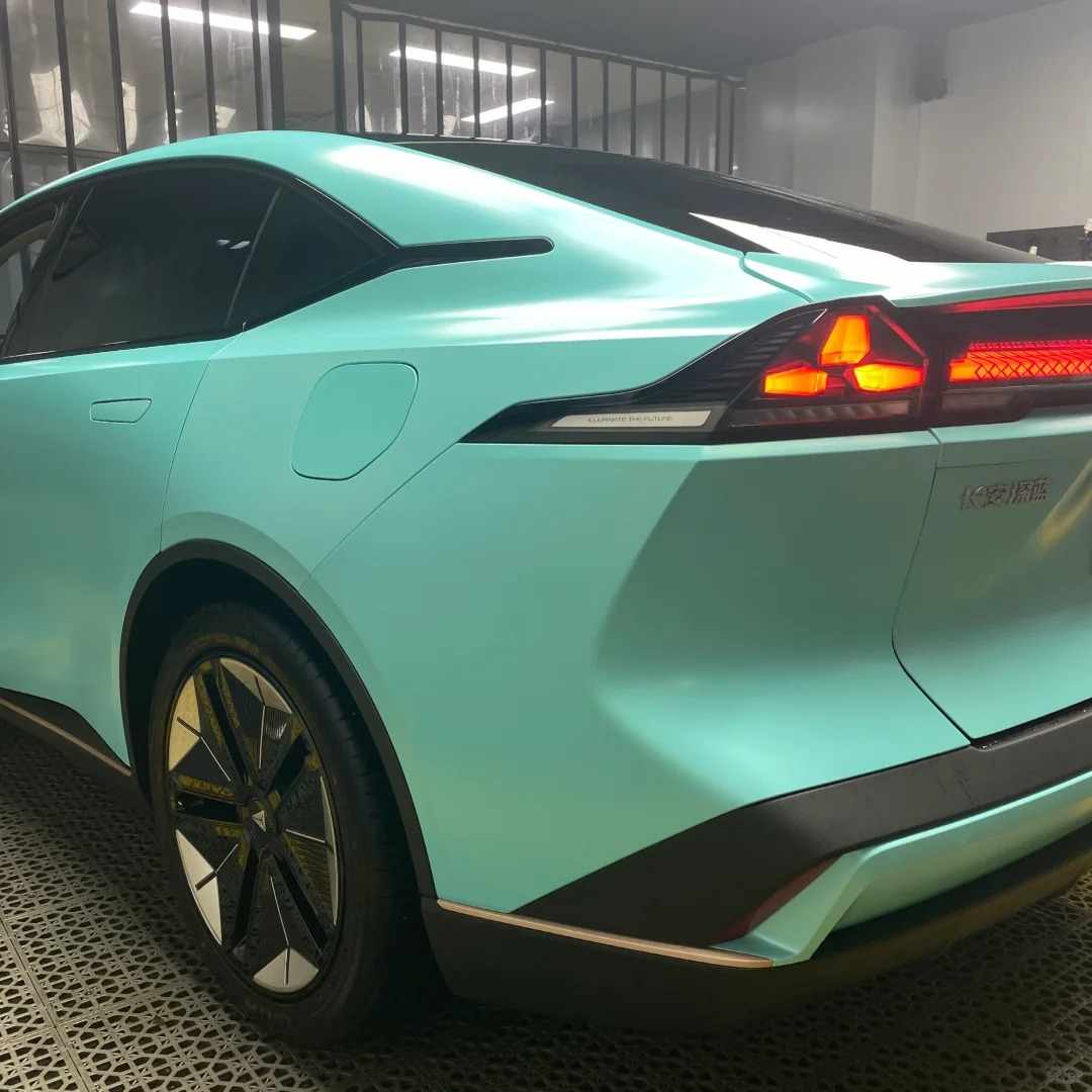 Ravoony Basic Pure Metal Tiffany Blue Car Wrap