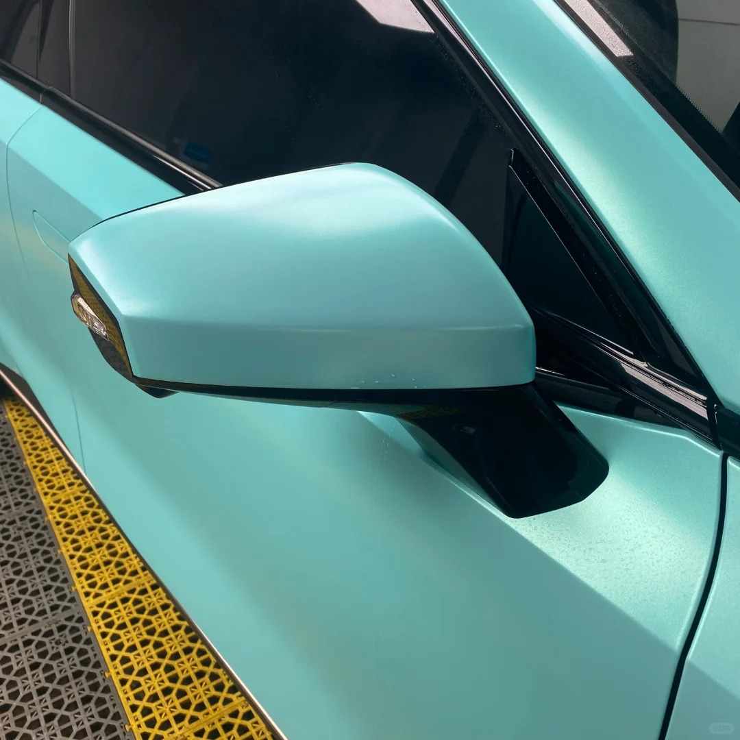 Ravoony Basic Pure Metal Tiffany Blue Car Wrap