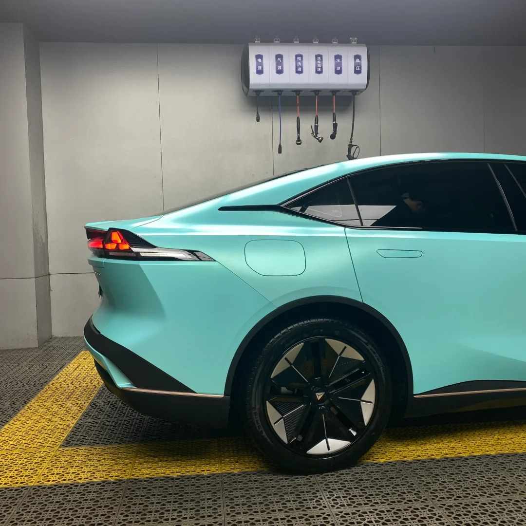 Ravoony Basic Pure Metal Tiffany Blue Car Wrap