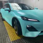 Ravoony Basic Pure Metal Tiffany Blue Car Wrap