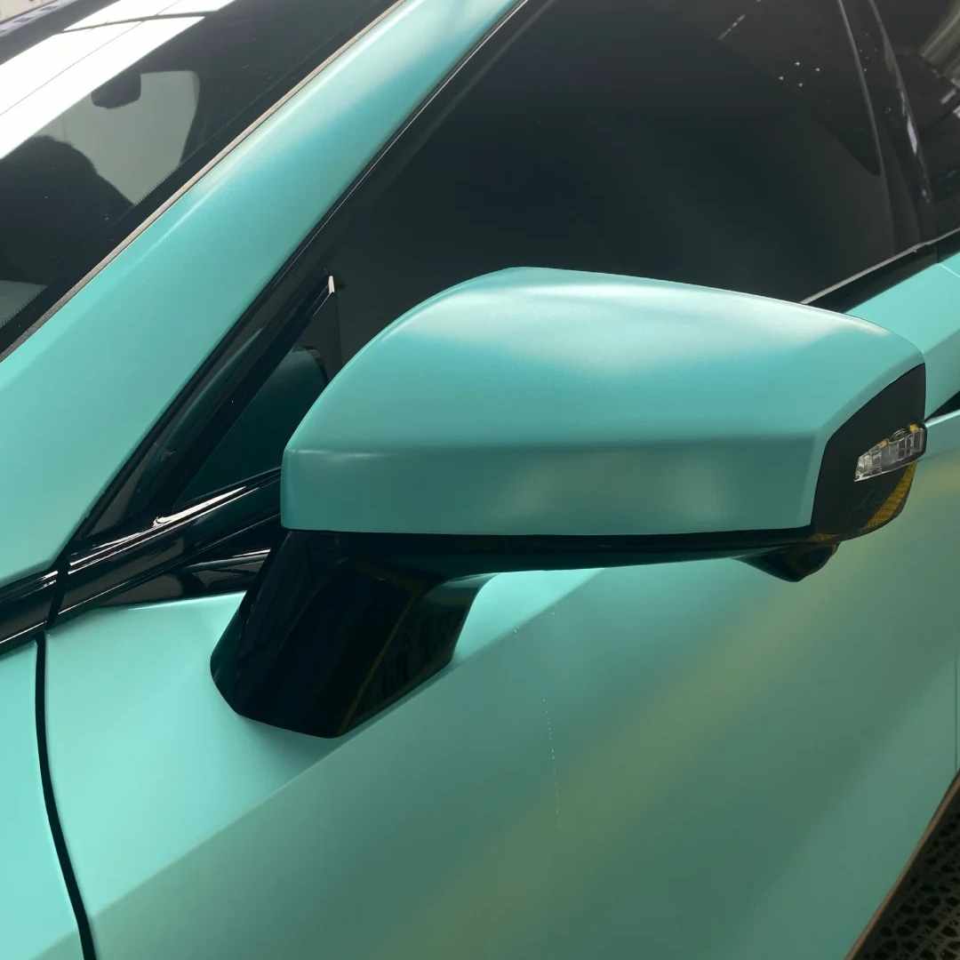 Ravoony Basic Pure Metal Tiffany Blue Car Wrap