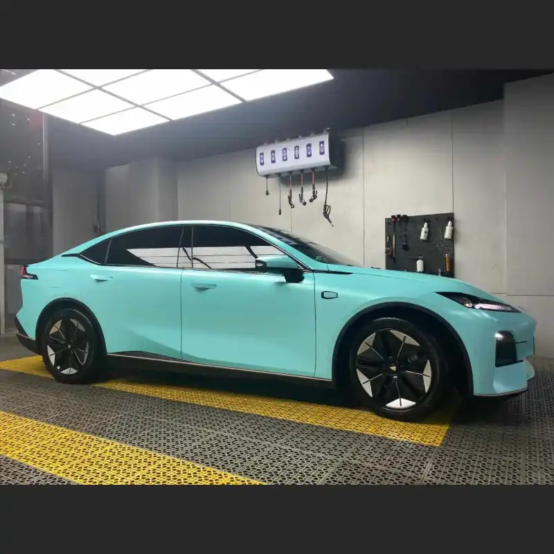 Ravoony Basic Pure Metal Tiffany Blue Car Wrap