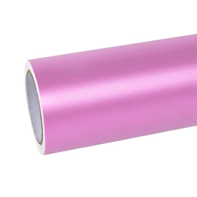 Ravoony Basic Pure Metallic Conch Pink Car Vinyl Wrap 01