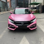 Ravoony Basic Pure Metallic Conch Pink Car Vinyl Wrap