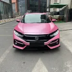 Ravoony Basic Pure Metallic Conch Pink Car Vinyl Wrap