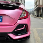 Ravoony Basic Pure Metallic Conch Pink Car Vinyl Wrap