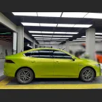 Ravoony Basic Pure Metallic Lemon Green Car Wrap