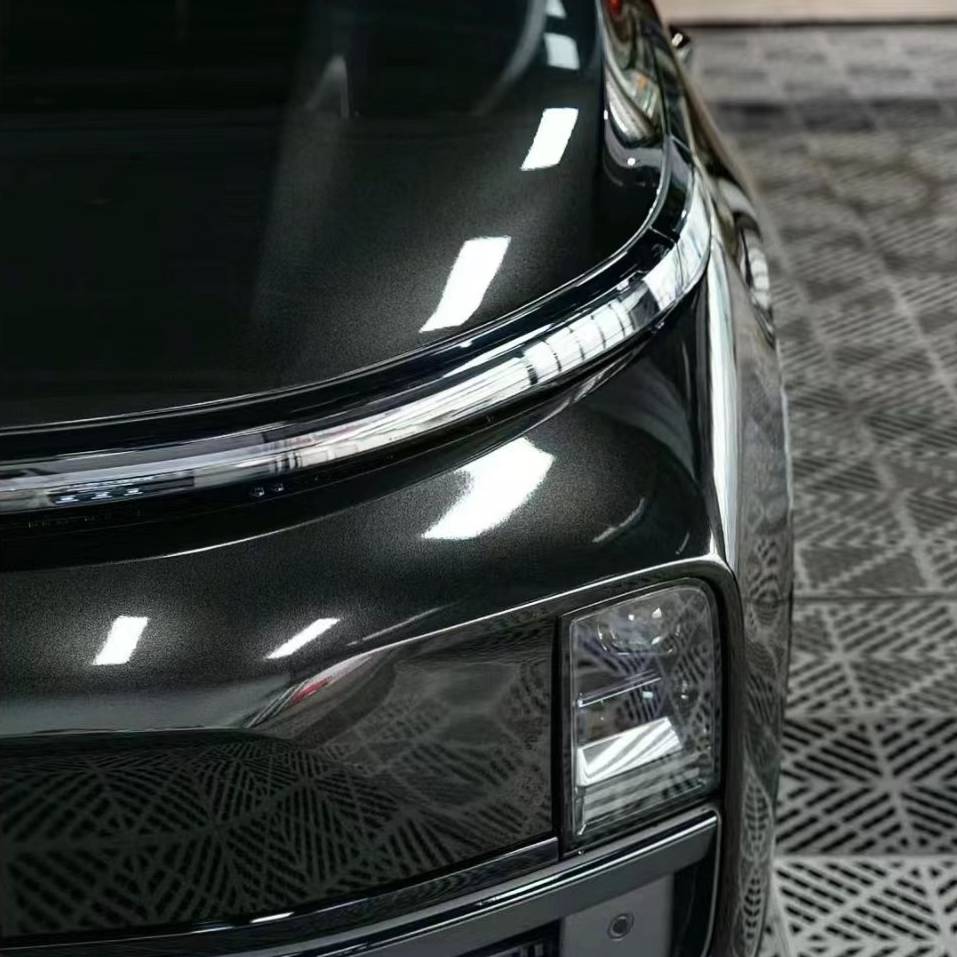 Ravoony Pro TPU Glossy Metal Paint Black PPF Film