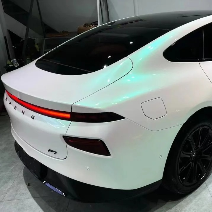 Ravoony Basic Gloss Aurora White Car Vinyl Wrap