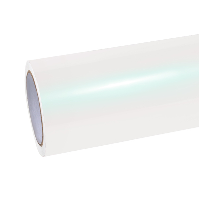 Ravoony Basic Gloss Aurora White Car Vinyl Wrap 01